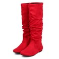 thumbnail image 5 of Soda BE45 Suede Women Slouchy Knee High Flat Riding Boot, 5 of 5