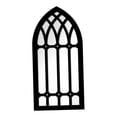 thumbnail image 3 of hengtong Arched Window Mirror Creative Modern Simple Rustic Wall Mirror Wall Decor Window Style D, 3 of 9