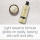 thumbnail image 5 of Neutrogena Lightweight Body Oil For Dry Skin, Sheer Moisturizer In Light Sesame Formula, 8.5 Fl. Oz, 5 of 9