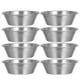 thumbnail image 4 of GOOHOCHY 8 moldes para mini tartas: moldes para tartaletas de huevo, moldes de acero inoxidable para tartas, capacillos para cupcakes, moldes reutilizables para muffins y pudines, cuencos para salsas, 4 of 8