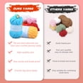 thumbnail image 4 of Crochet Kit for Beginners, 2-in-1 Duck & Penguin Amigurumi DIY Craft with Soft Yarn & HD Video Guides, 4 of 8