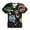 Black, variant on Baby and Toddler Boys Tops Fashion Letter Round Neck Short Sleeved Kids Summer Clothes,Multicolour,3-4 Years