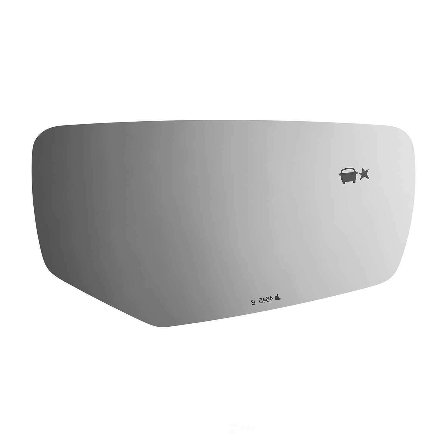 Burco Side View Mirror Replacement Glass - Clear Glass - 4645B