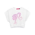 thumbnail image 4 of Barbie Ensemble T-Shirt Multicolore et Short pour Filles, 4 of 5