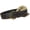 Brown pl1us hair, variant on Edgy Punk Rock Unisex Waist Belt For Jeans Hip Hop Rivets Crosses Charm PU Adjustable Strap