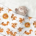 thumbnail image 2 of Naloa Squirrel Playing Dog Blanket, 3 Sizes Cat Blanket for Indoor Cats Large Medium Small Dog Gifts-Small, 2 of 8
