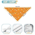 thumbnail image 6 of Dog Bandana 2 Pack,Orange Girl Sunflower Pattern Bandanas for Dogs,Cat Bandana,Small/ Large Dog Bandana 2 Size,Dog Bandanas, 6 of 6