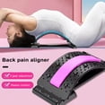 thumbnail image 1 of Back Stretcher Lightweight Portable Lumbar Traction Device Eco-friendly Back Pain Corrector for Pain Relief, 1 of 8