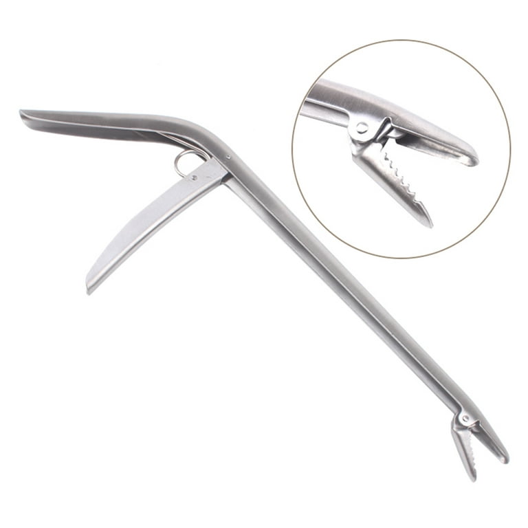 SHUWND Stainless Steel Fishing Hook Remover Extractor Unhooking Device Clamp Clip, Size: As Shown, Other