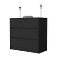 thumbnail image 6 of FM FURNITURE Avra 3 Drawer Dresser, Manufactured Wood Top and Front Chest of Drawers, 6 of 6