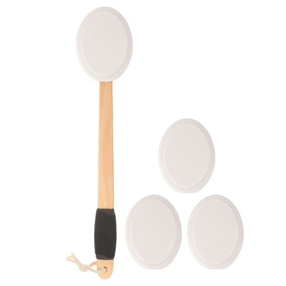 1 Set Back Applicator Back Cream Applicator Handheld Applicator For Putting Lotion On Back with Replacement Heads