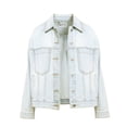 thumbnail image 2 of Jessica Simpson Women's Swing Denim Jacket with Back Pleat, Sizes XS-XL, 2 of 6