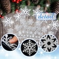 thumbnail image 3 of Pegatinas de copos de nieve Outus Glitter Winter Frozen, 39 unidades, 3 of 6