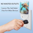 thumbnail image 3 of Sea turtle Square LED Night Lights - Small, Portable Lighting for Any Room - Energy Efficient & Long-lasting - for Bedroom, Bathroom, and Hallway, 3 of 6