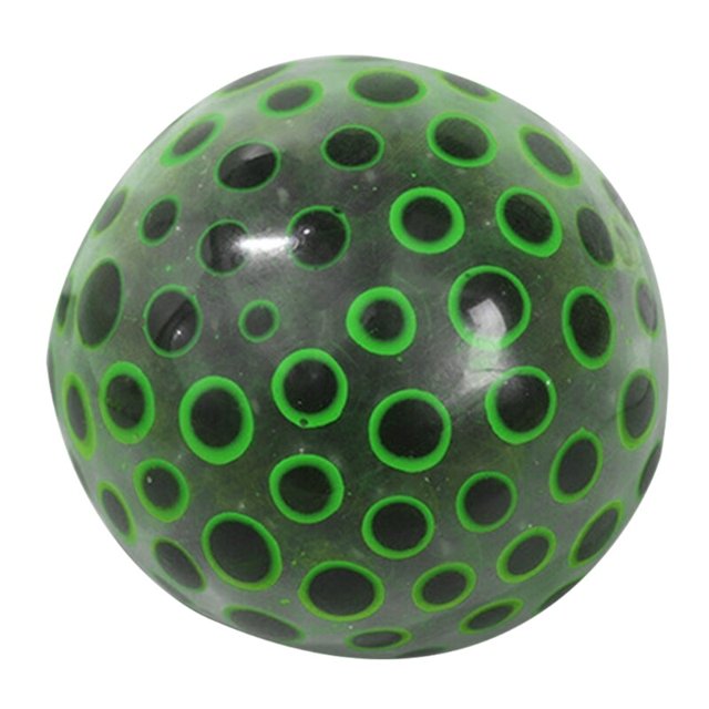 Bolas blandas para aliviar el estrés, bolas elásticas de colores para apretar, juguete sensorial E65D