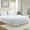White, variant on LuxeLiving Anti-Slip Bed Skirt, Elastic Pleated, Hotel Style, Multiple Sizes, 360° Coverage, Easy Care, Home Hotel Use, Spring Mattress