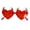 Red diamond, variant on Vintage Devil Horn Heart Shape Lens Sunglasses for Teens Taking Photo Tool