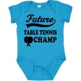 thumbnail image 3 of Inktastic Table Tennis Future Champ Boys or Girls Baby Bodysuit, 3 of 5