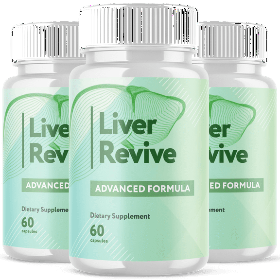 Liver Revive Advanced Formula Pills Supporting Healthy Liver Function LiverRevive 180 Capsules