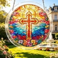thumbnail image 3 of 7.3 Inch Sun Catchers Indoor Window, Acrylic Rainbow Suncatcher Window Hanging Decoration for Living Room Bedroom Summer Home Balcony Ornaments Decoration, Birthday Gifts for Women, Men, and Mom, 3 of 6