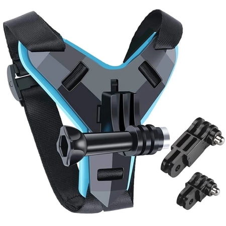 Motorcycle Helmet Chin Strap Mount Holder For Gopro Hero 12 11 10 9 8 7 6 5 4 3 Yi Action Sports Camera Mount Holder Accessories