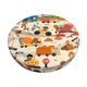 thumbnail image 1 of Disketp construction road work landscape Funda Redonda para Taburete, Funda de Cojín para Silla de Bar Suave y Elástica-13 inch, 1 of 1
