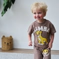 thumbnail image 3 of Disney Lion King Simba Timon Pumbaa T-Shirt and Shorts Outfit Set Toddler to Big Kid, 3 of 5