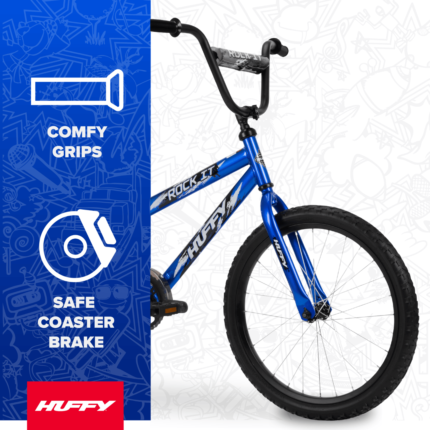Huffy Rock It 20" Boys' BMX Bike photo 2