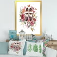thumbnail image 3 of Designart 'Wildflowers With Ancient Oxford Shoes' Farmhouse Framed Art Print, 3 of 4