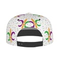 thumbnail image 3 of Uemuo Mardi Gras Carnival1 Pattern Women's Baseball Cap,Straight Brim Hat,Golf Dad Hat,Travel Hat,Sun Protection Cap,Everyday Accessory, 3 of 9