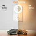 thumbnail image 7 of YUNOVA 2 Pack Dusk to Dawn Night Light Plug in Wall, Auto On/Off 0.5W LED Nightlight with Warm White Light, Safe Night Lights for Bedroom Bathroom Hallway Kitchen Nursery, 7 of 7