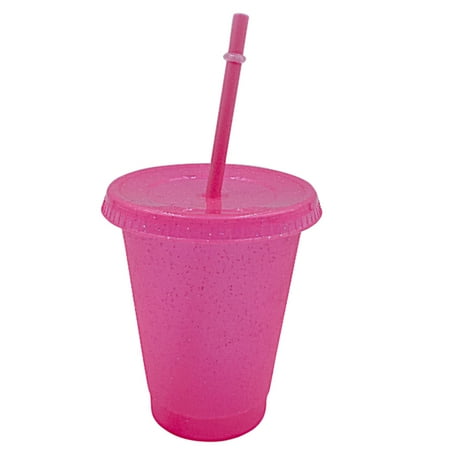 

Straws Glitter For Adults Tumblers Cups Cup Reusable Kids And Straws Sequined With Lids Glass&Bottle