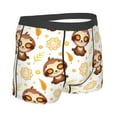 thumbnail image 3 of Bingfone Sloth Yoga Men'S Underwear - Casual Stretch Boxer Briefs-Medium, 3 of 9