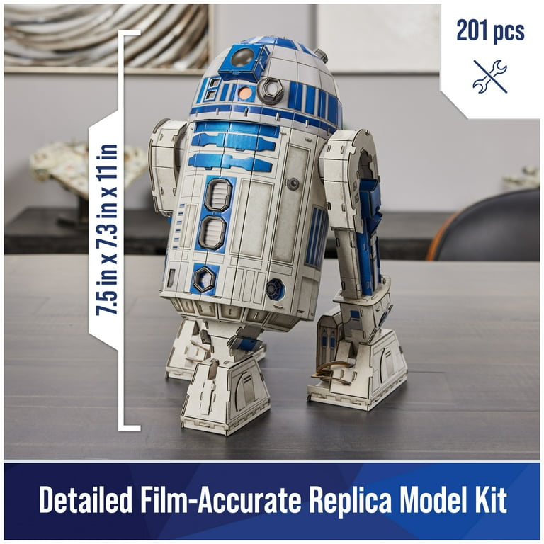 4D Build, Star Wars R2-D2 Cardstock Model Kit