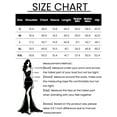 thumbnail image 5 of INSPIRE CHIC Women's Mother of Bride Sets Chiffon Ruffles V Neck Top Wide Legs Pantsuits Wedding Guest 2 Pieces Pants Suits S Dark Blue, 5 of 5
