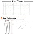 thumbnail image 2 of Owordtank Flare Pants for Women - Fashion Flare Leg High Waisted Bell Bottom Pants, 2 of 5