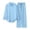 Sky Blue, variant on Long Sleeve Shirts for Women Fall Linen Sets 2 Piece Outfit Casual Long Sleeve Button Down Shirt Wide Leg Pants Suit Loungewear White Shirt XL
