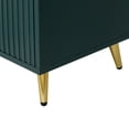 thumbnail image 3 of Modern Storage Cabinet, TV Stand For TVs Up To 65 Inches, Sideboard Buffet Cabinet With 4 Door, Iron Legs＆ Antique Handles, Console Table For Living Room, 3 of 9