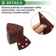 thumbnail image 5 of Papel de lija para mouse Unique Bargains, almohadillas de lijado con gancho y lazo de 90x90mm, rojas, 80 piezas, grano 80, molienda y pulido eficientes para la fabricación y reparación de automóviles, 5 of 7
