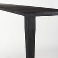thumbnail image 5 of Mercana Timothy Ebony Black Iron Console/ Sofa Table, 5 of 9
