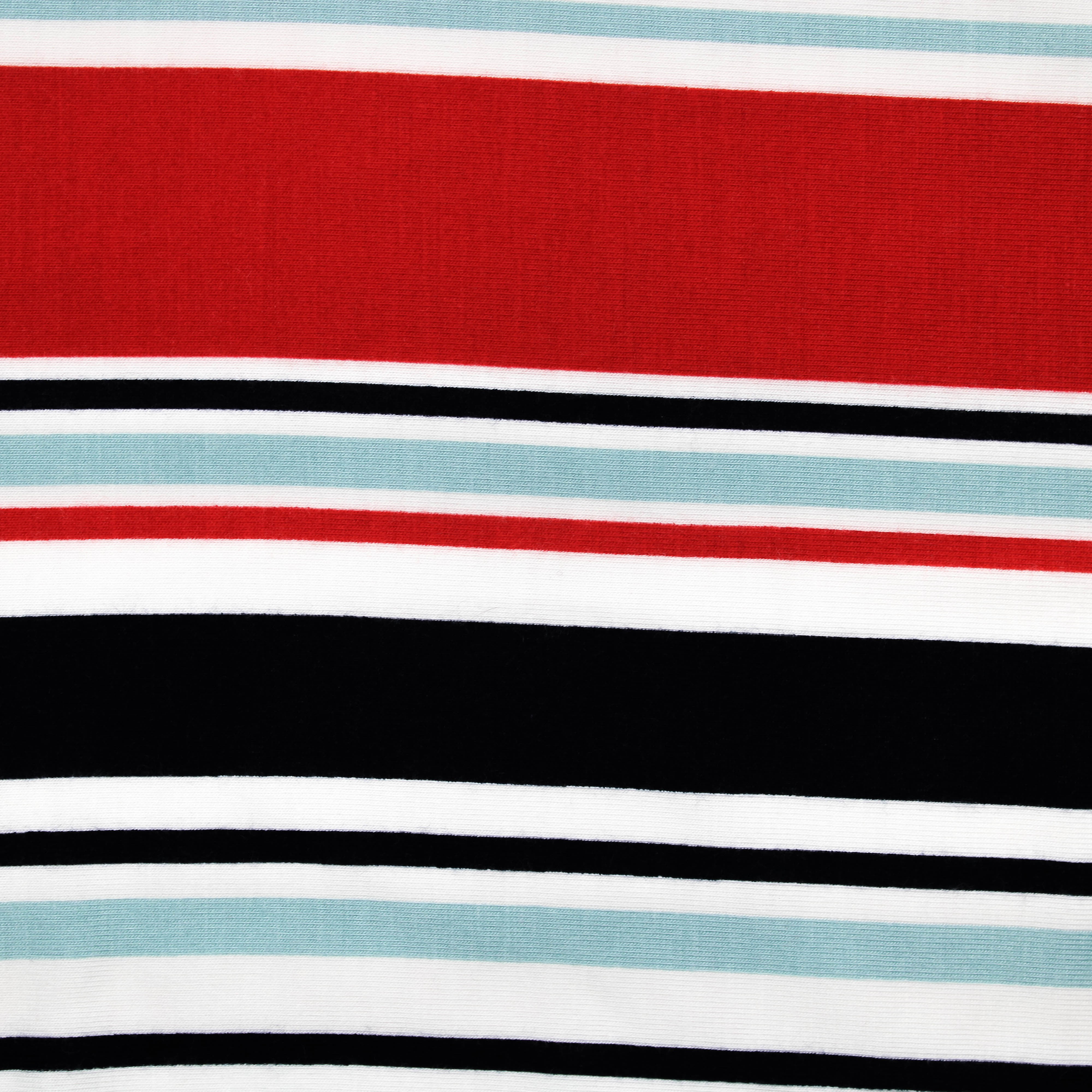 Rayon Stripe Spandex 2 Inch Jersey Knit Fabric by the Yard