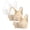 White, variant on Women Bras 3PC Front Closure Compression Bras For High Sports Everyday Comfortable Bras for Women Black S