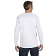 thumbnail image 2 of The Gildan Adult 53 oz Long Sleeve T-Shirt - WHITE - S, 2 of 2