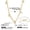 JDN0301331, variant on Lariat Necklaces for Women, Dainty Minimalist Knotted Rope Design Pendant Long Y Necklaces 18k Gold Plated Trendy Chain Jewelry