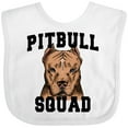 thumbnail image 3 of Inktastic Dog Pitbull Squad Boys or Girls Baby Bib, 3 of 4