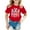 A-Red, variant on Hihipz Little Girls Easter T-Shirt Bunny Rabbit Print T Shirt Easter Short Sleeve Casual Cute Unisex Comfortable Tee Tops,Sizes 4-5T