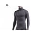thumbnail image 3 of Minnieouse Ropa interior térmica masculina Compresión de mantenimiento del calor Ropa cómoda Mangas Camisa informal ajustada transpirable Otoño Ropa interior Gris SG Minnieouse AP013753-02, 3 of 6