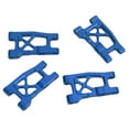 thumbnail image 1 of Aluminum Suspension Arms Set, Easy To Install Improve Performance RC Front Rear Swing Arms RC Accessories Pressure  High Strength  for 1/18 RC Car Blue, 1 of 8
