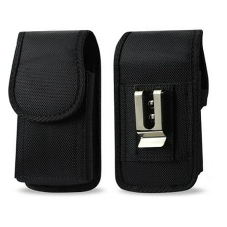 Heavy Duty Vertical Rugged Insulin Pump Universal Case / Pouch / Holster with Belt Loop & Clip, AGOZ
