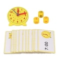 thumbnail image 3 of Kids Learning Clock, Kids Teaching Clock Toy Time Identify  For Home Use, 3 of 8